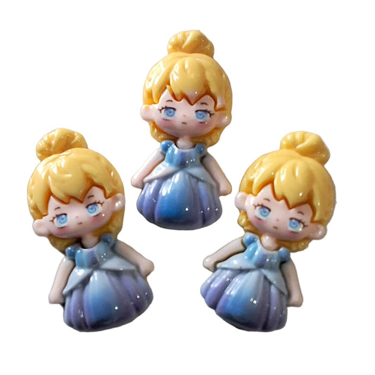 Princess Flatback Charms