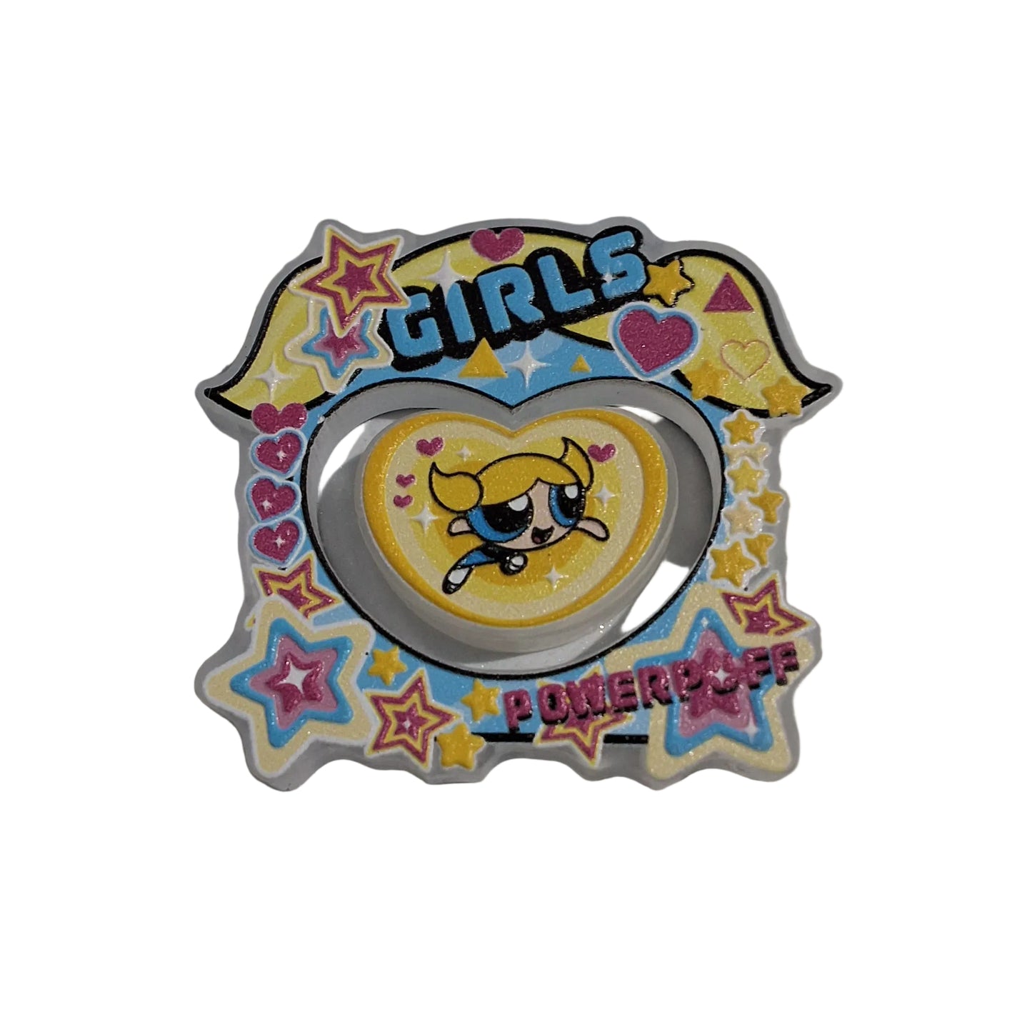 Power Puff Girls Double Focal Beads