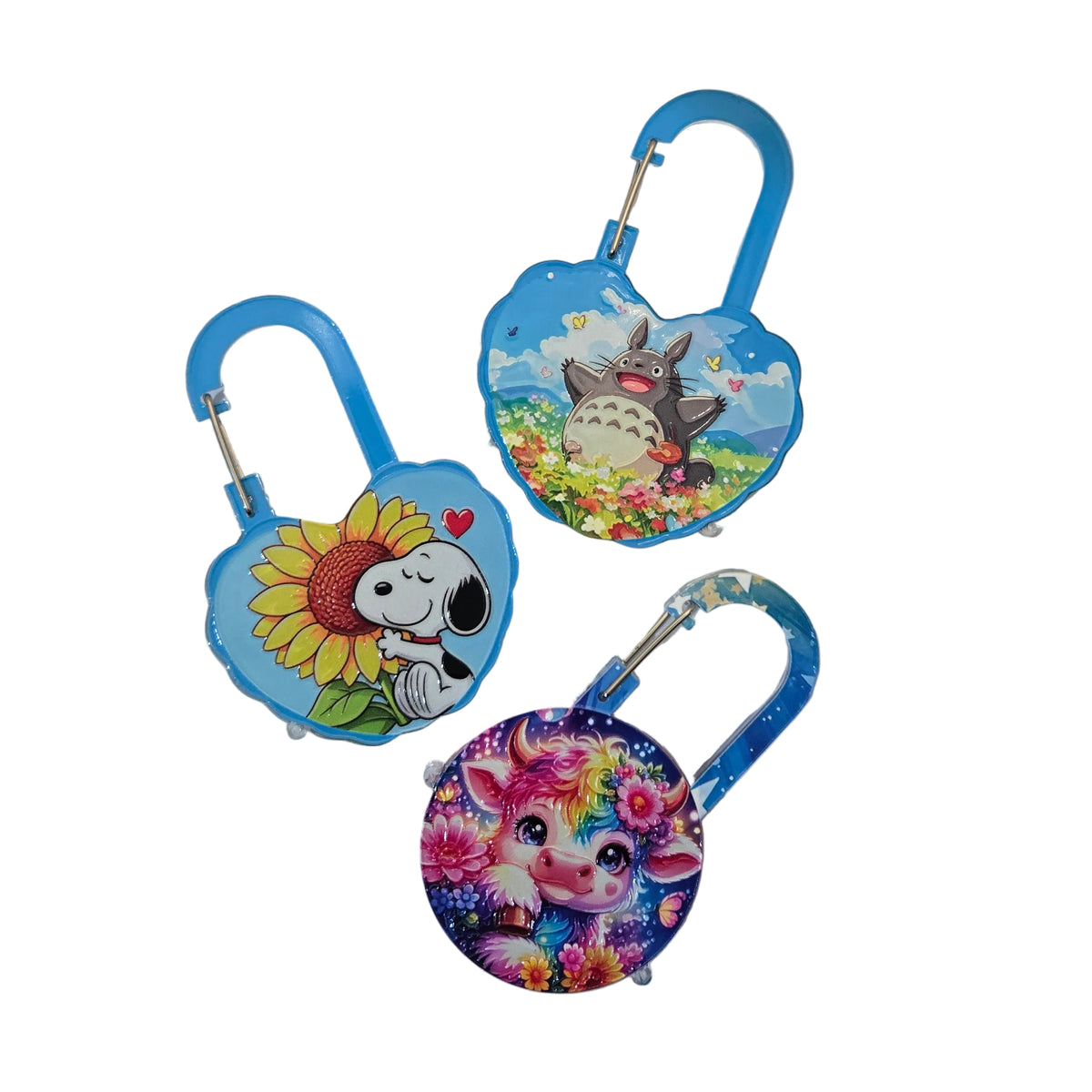 Acrylic 2-Hole Carabiners