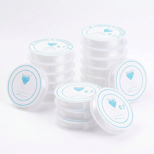 Crystal Elastic & Flat Strings