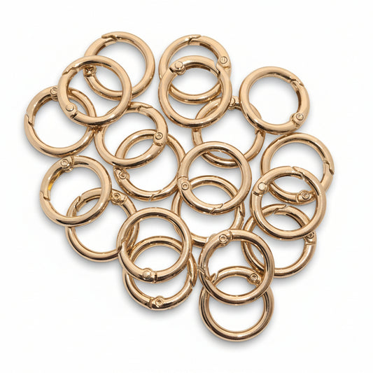 Round Spring Gate Clasps