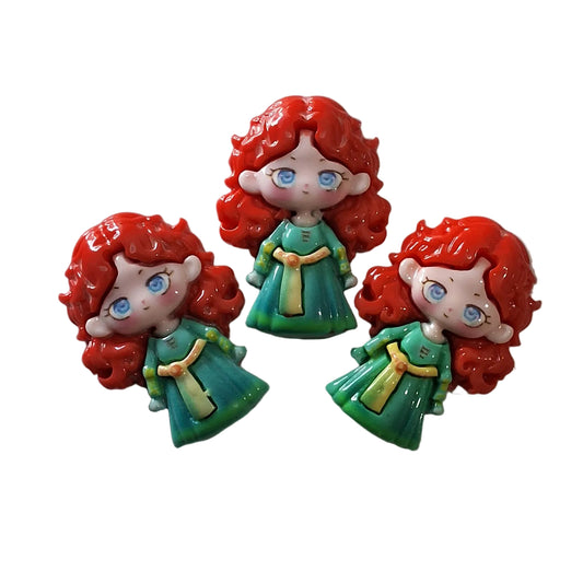 Princess Flatback Charms