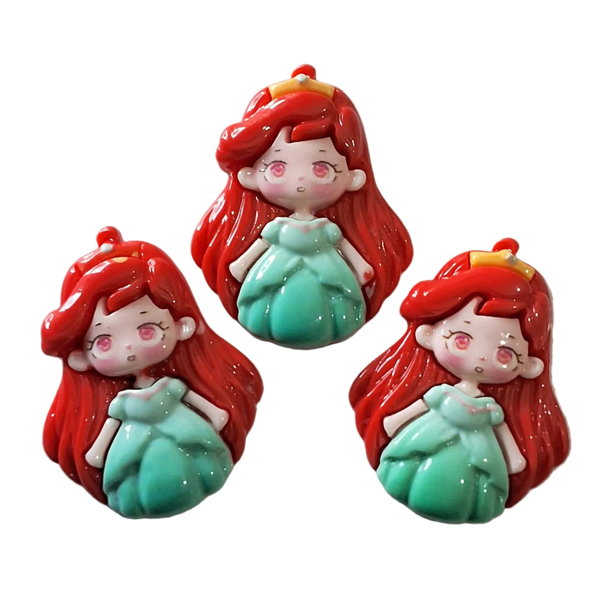 Princess Flatback Charms