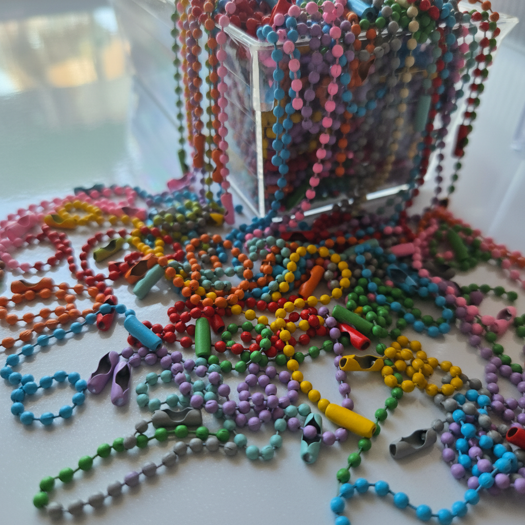 Multi-colour Ball Chain