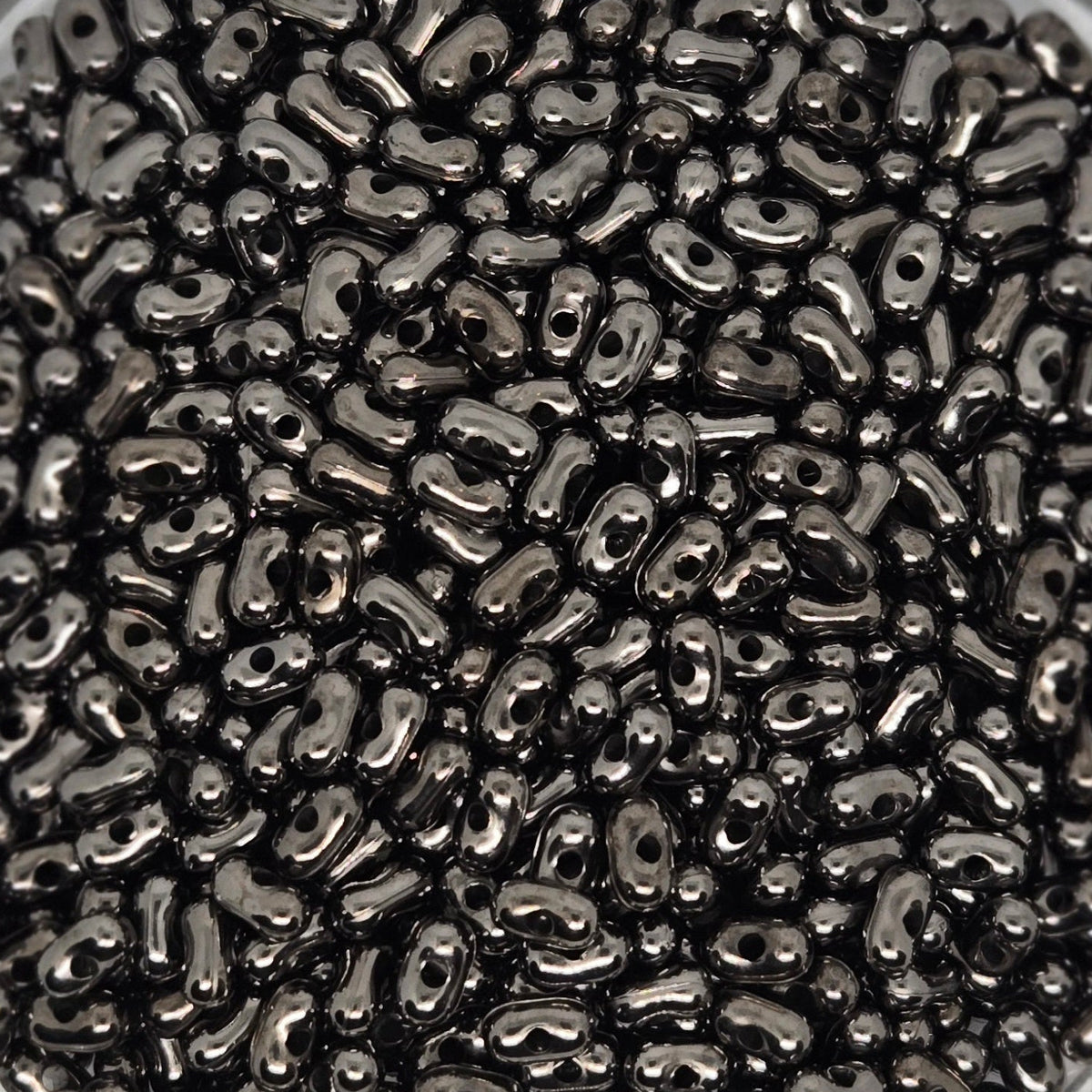 Peanut Acrylic Spacer Beads