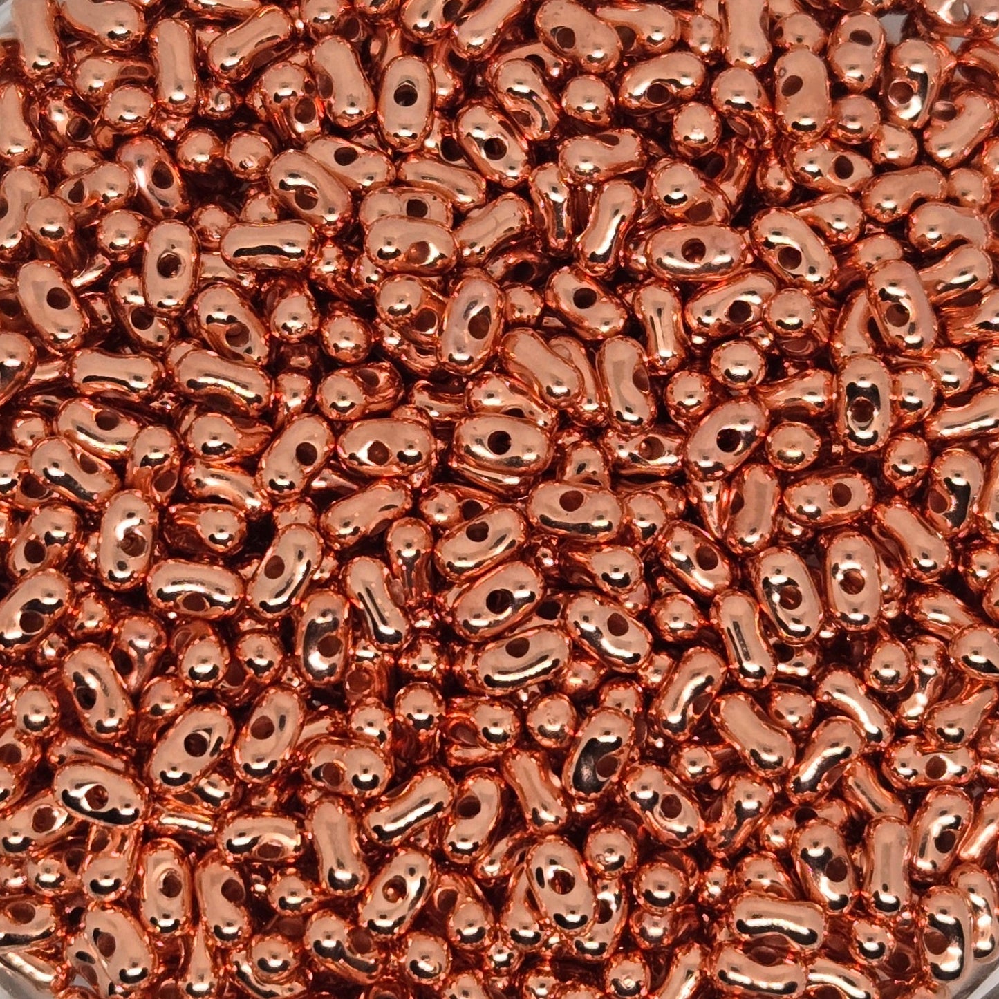 Peanut Acrylic Spacer Beads