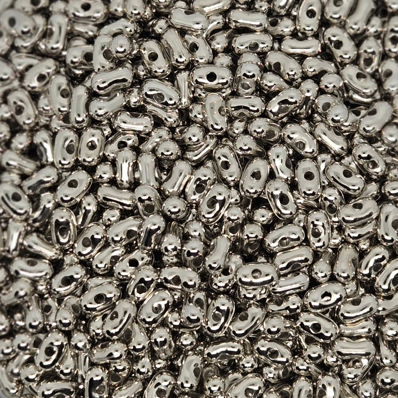 Peanut Acrylic Spacer Beads
