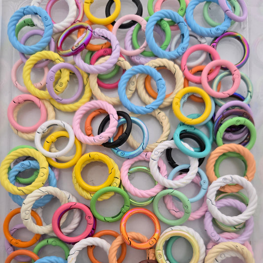 Metal Key Rings - Round