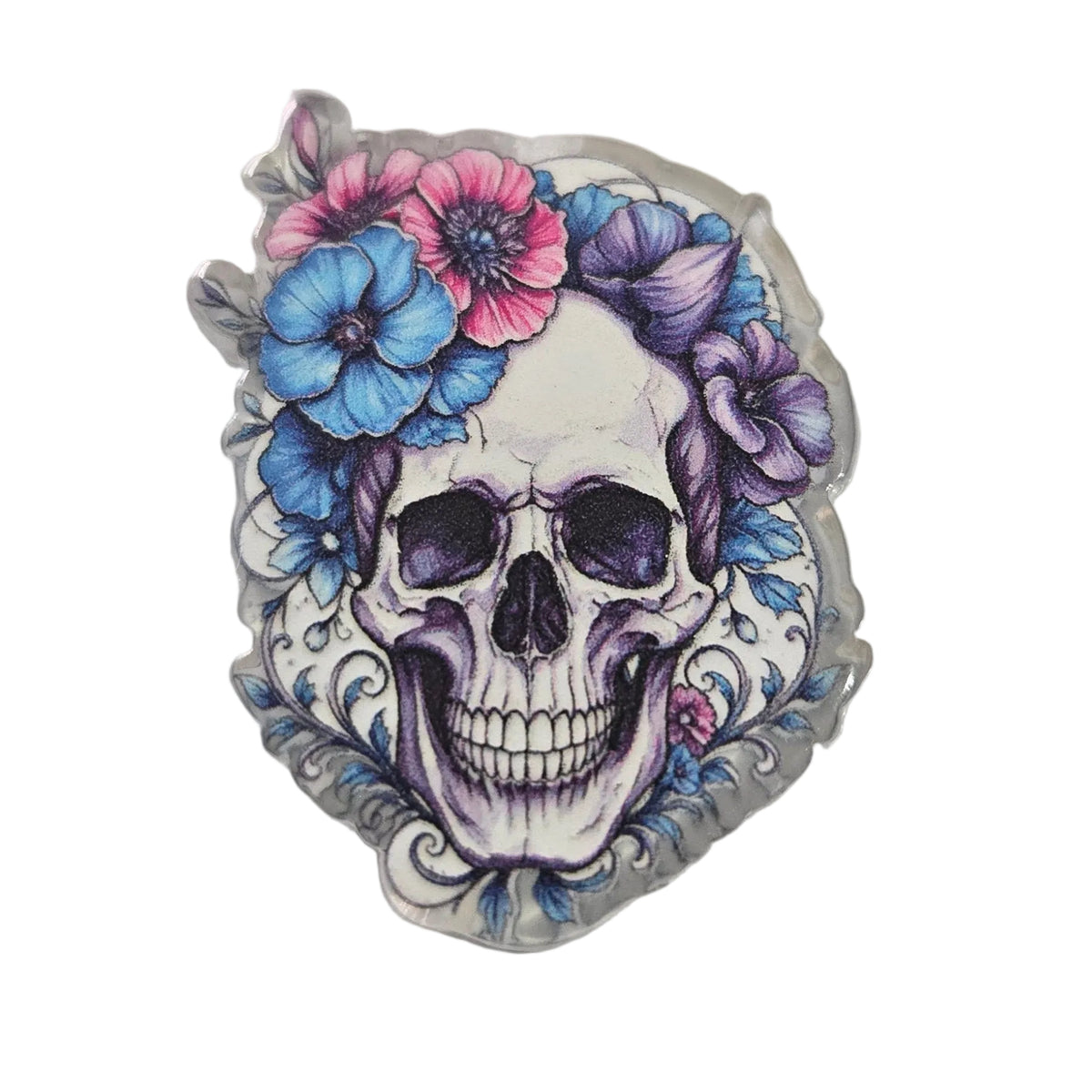 Glow-in-the-Dark Skull Focal BEADS