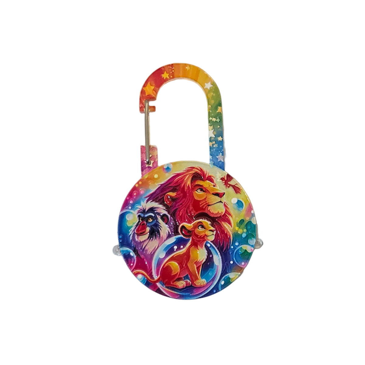 Acrylic 2-Hole Carabiners