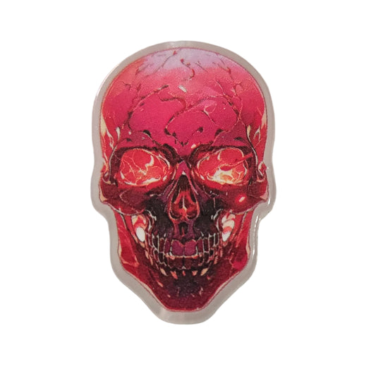 Glow-in-the-Dark Skull Focal BEADS