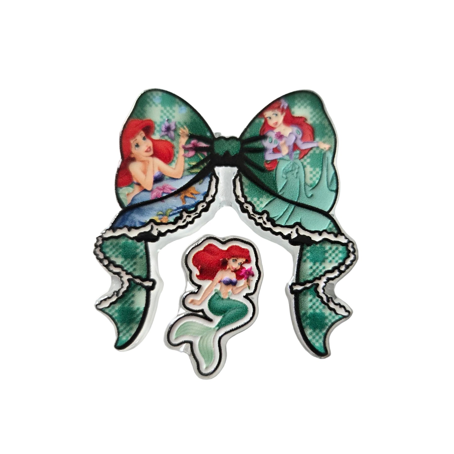 Bow Princess Double Focal Beads