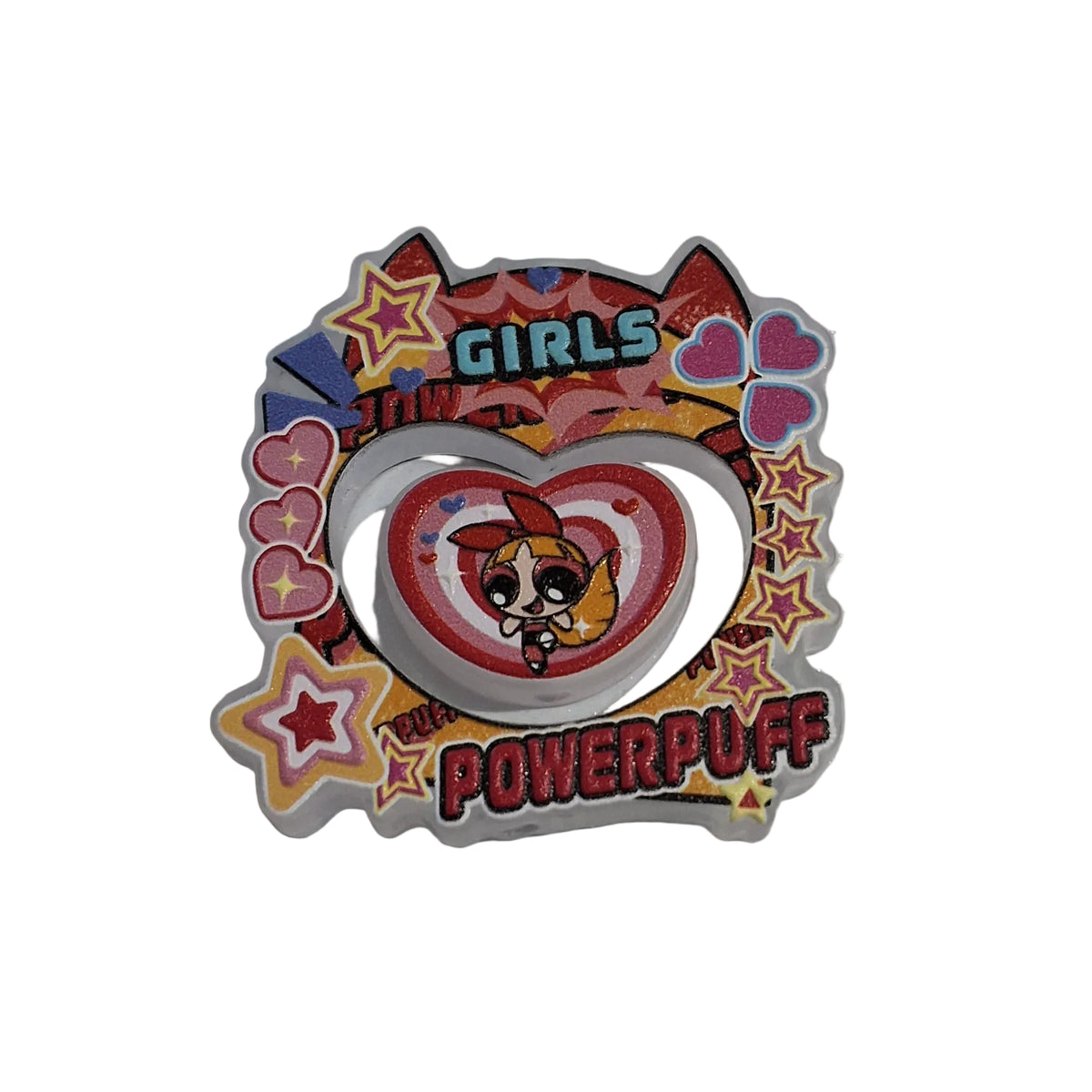 Power Puff Girls Double Focal Beads