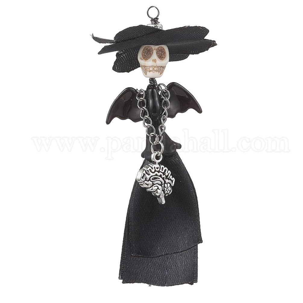 Skull Witch Large Pendant