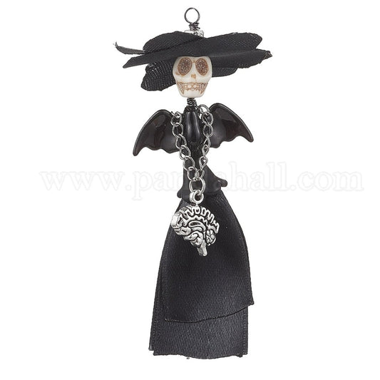 Skull Witch Large Pendant