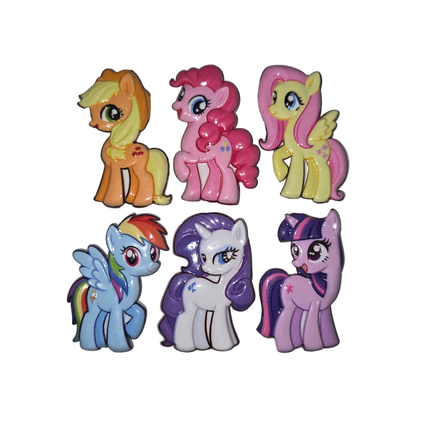 My Little Pony Resin Focal Bead