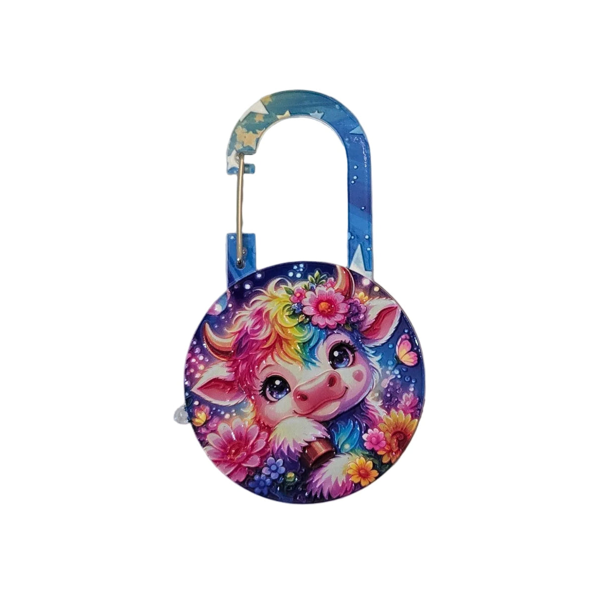 Acrylic 2-Hole Carabiners