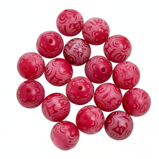 6 Words of Wisdom - Cherry Red