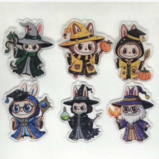 Labubu Acrylic Pendants
