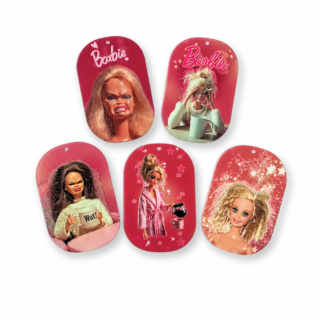 Dishevelled Barbie Tags
