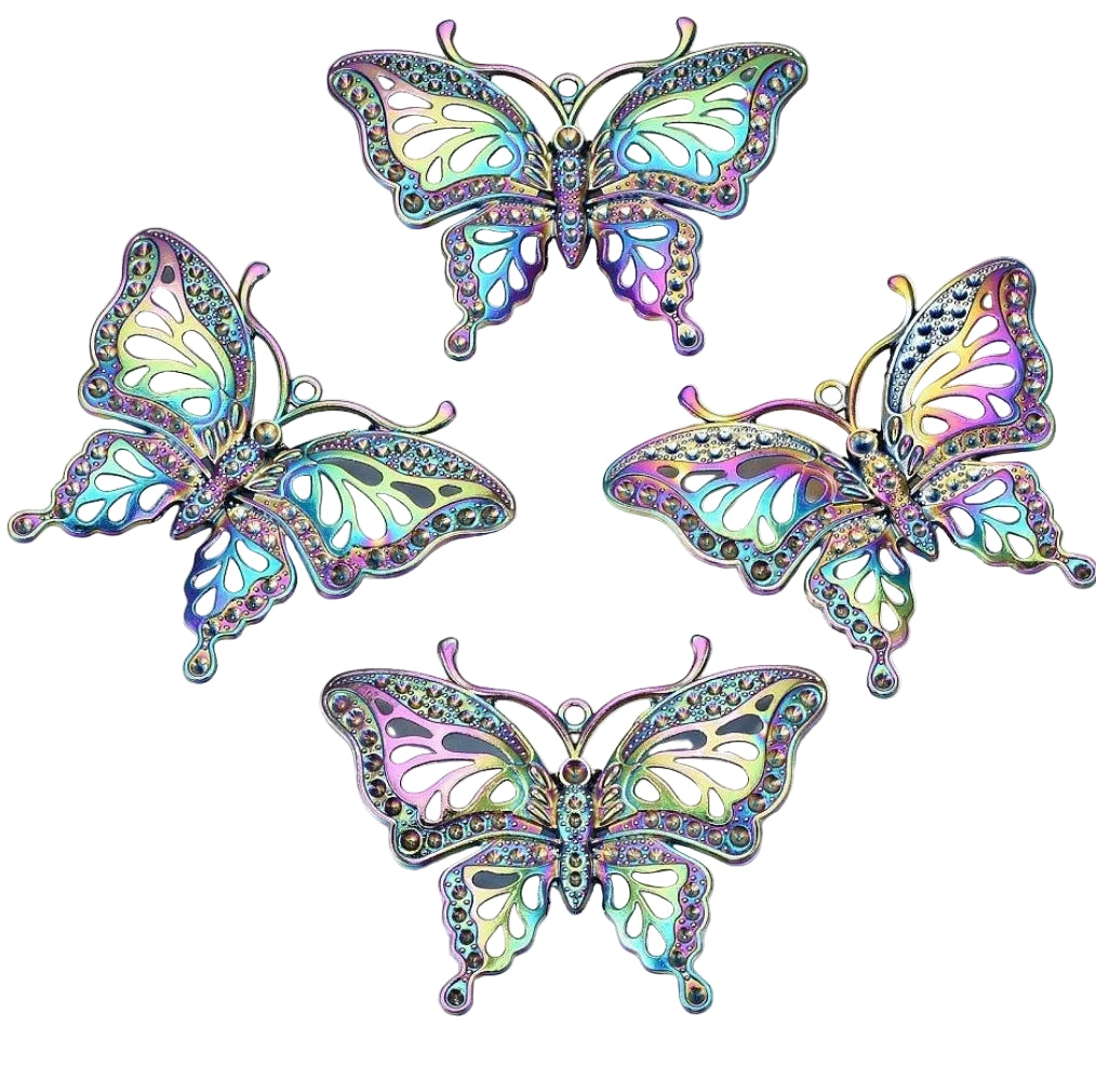 Large 3-Loop Butterfly Pendant