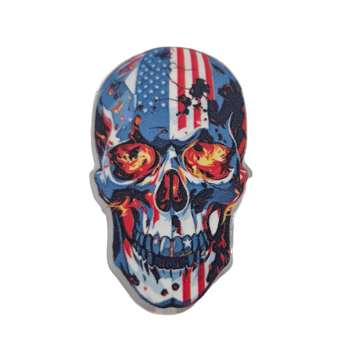 Glow-in-the-Dark Skull Focal BEADS