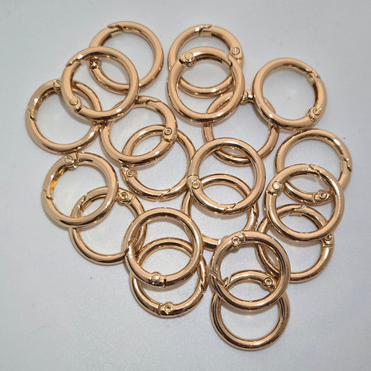 Metal Key Rings - Round