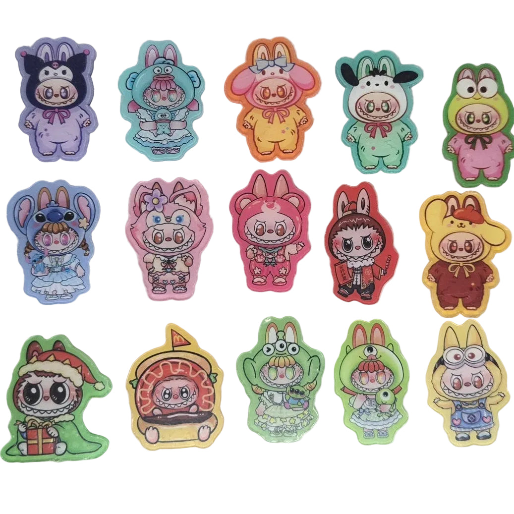 Labubu Acrylic Pendants