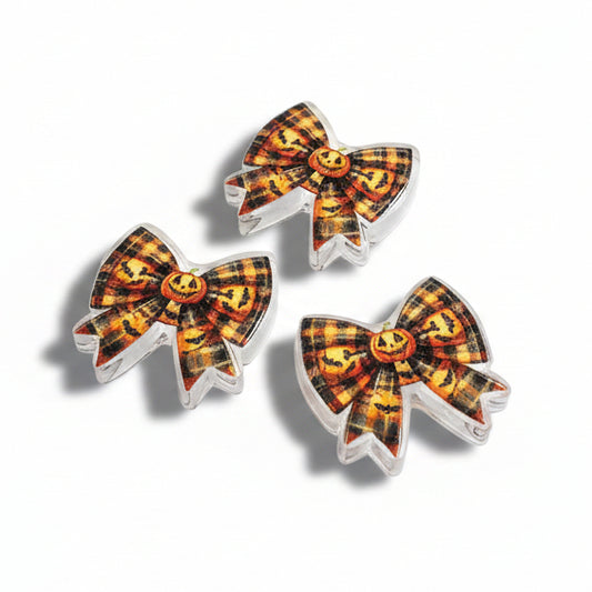 Halloween Embossed Focal Beads