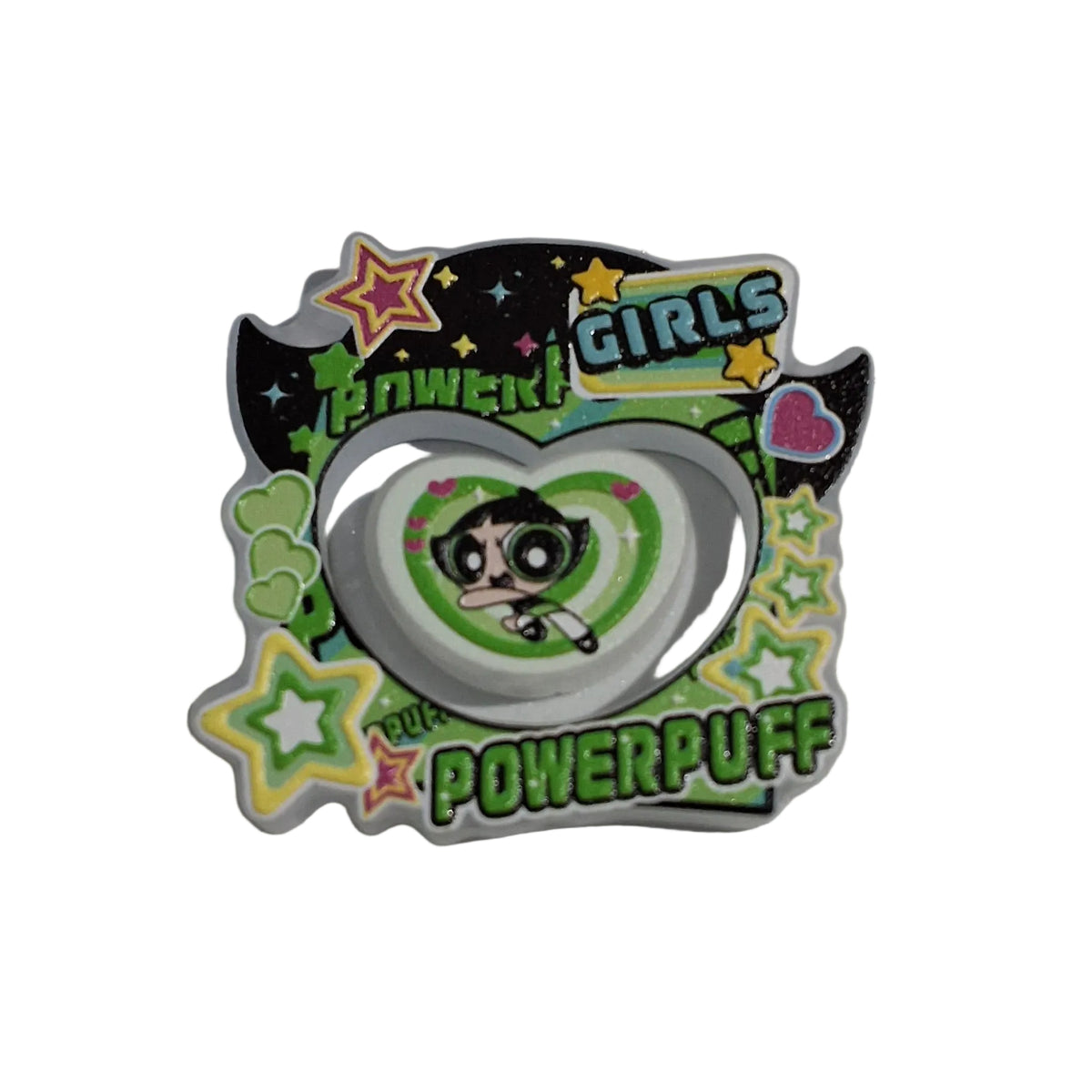 Power Puff Girls Double Focal Beads