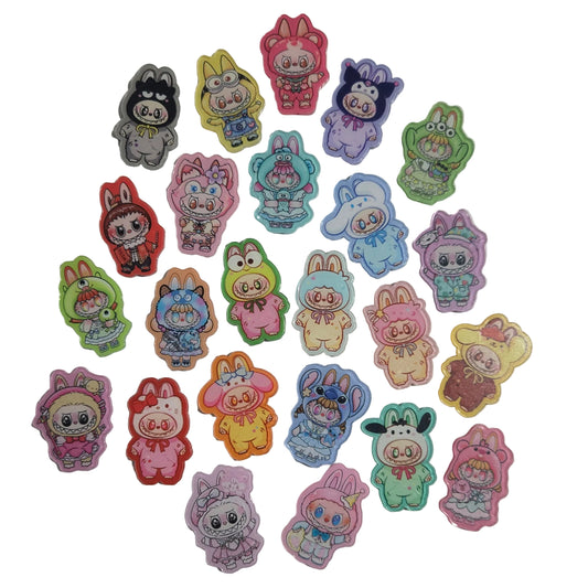 Labubu Fancy Dress Acrylics