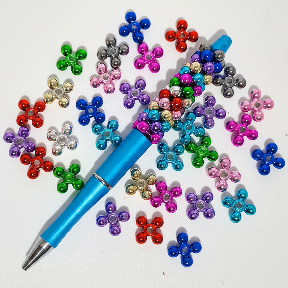 Interlocking Acrylic Flower Spacers